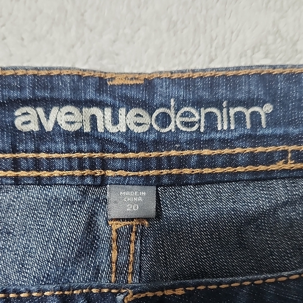 Dark Blue Denim Jeans - Picture 6 of 16